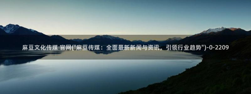 麻豆人物关系