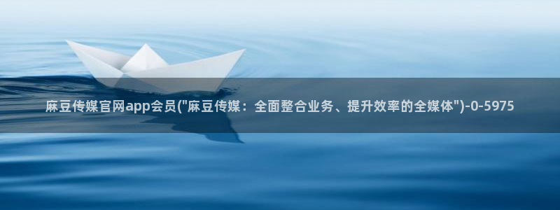 麻豆描述优化